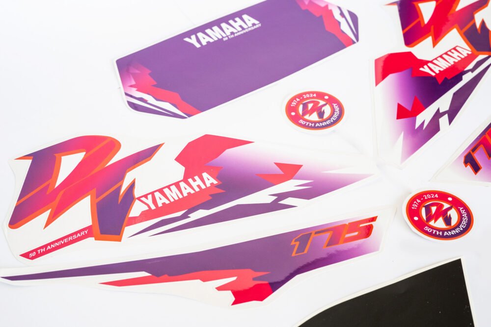 Yamaha DT 175 50th Anniversary Decal Kit 1985 - 2005